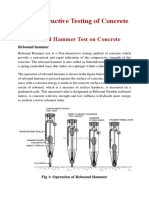 Non Destructive Testing of Concrete