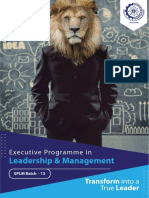 Leadership & Management: Transform Into A