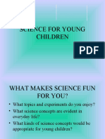 Science For Young Children