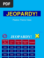 Jeopardy!: Plastics Theme Class