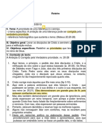 ROTEIRO DE AULA E PREGAÇÃO - A Prioridade Da Liderança É o Serviço No Reino de Deus PDF