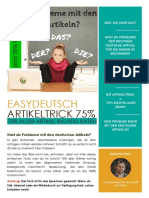 EasyDeutsch Artikeltrick