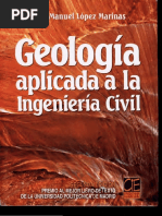 Geologia Aplicada A La Ingenieria Civil Juan Manuel Lopez Marinas PDF