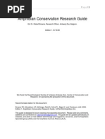 Amphibian Conservation Research Guide (2009) - Robert Browne.