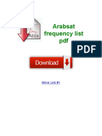 Arabsat Frequency List PDF: Downloadarabsat Frequency List Pdf. Free PDF Download Zeal - Increased Damage Above Level 4