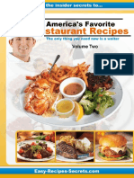 Recipes - America's Favorite Restaurant Recipes Vol. 2