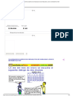 Calendarios Ejercicios Resueltos de Habilidad Lógico Matemática PDF