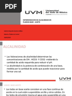 Alcalinidad Fluidos Base Aceite