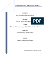 Estándares Internacionales para Cableado Estructurado en Mex