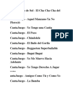 Canciones Infanatiles