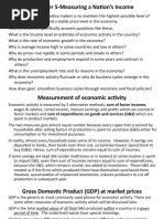 Chapter 5-Measuring A Nation's Income