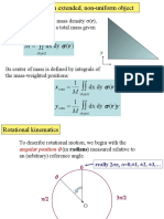 Rotational Kinematics and Moment of Inertia