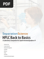 HPLC Back To Basics: A Laboratory Companion For Liquid Chromatographers #1