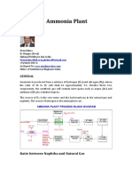 Fundamental of Ammonia Plants PDF