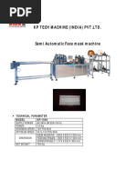 Eco Friendly Non Woven Mask Making Machine PDF