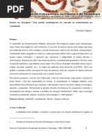 CAPPONI, Giovanna. Deuses Ou Ciborgues. Uma Análise Multiespécies Do Conceito de Assentamentos No Candomblé