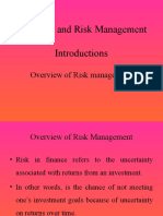 Insurance and Risk Management