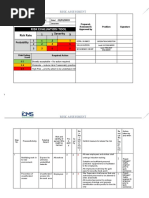 Risk Assessment PROCEDURE