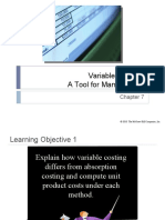 Variable Costing: A Tool For Management: © 2010 The Mcgraw-Hill Companies, Inc