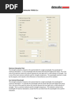 Strength Options in Datacolor TOOLS 2.x: Page 1 of 3