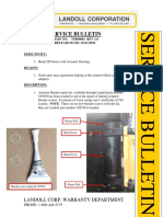 Service Bulletin: Landoll Corp. Warranty Department