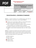 Lista de Exercícios 1 - Introdução À Computação PDF