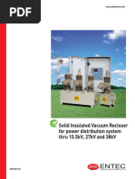 Catalog Solid Recloser ENTEC 1810 - V5.0 PDF