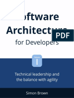 Software Architecture For Developers Sample