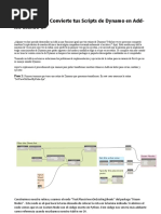 Conversion Dynamo A Script Con Csharp