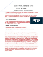 Modulo 6 Tema 6 Autoevaluacion Tema Vi Derechos Reales