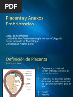 Placenta y Anexos Embrionarios - 2012