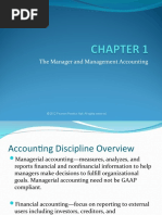 The Manager and Management Accounting: © 2012 Pearson Prentice Hall. All Rights Reserved