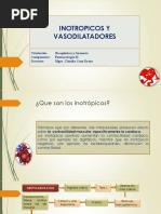 Inotropicos y Vasodilatadores PDF