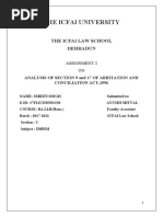 ANALYSIS OF SECTION 9 and 17 OF ARBITRATION AND CONCILIATION ACT, 1996