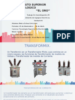 Trabajo Autonomo #5 Mantenimiento de Equipos Electricos