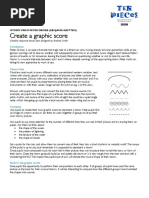 Create A Graphic Score: Creative Response Lesson Plan Designed by Andrew Smith