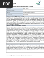 Unit 13 Final Project Proposal Pro Forma