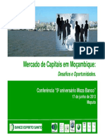 MercadoCapitaisMoçambique 2013 PDF