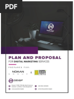 Plan and Proposal: For Digital Marketing Services