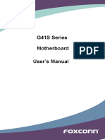 G41S Series Motherboard User's Manual