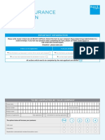 Company Health Insurance Application: Important Information