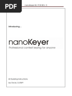 Nanokeyer Building Instructions PCB Rev d1 PDF