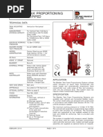 Bladder Tank Proportioning System Pre-Piped: HD Fire Protect Pvt. Ltd. Technical Data