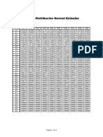 Tabla de Distribución Norma Ándar ST E L