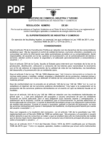 Reglamento para El Control Metrologico Aplicable A Medidores de Energia Electrica Activa Superintendencia de Industria y Comercio