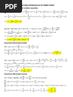 Ejercicios Ecuaciones Diferenciales Resueltos