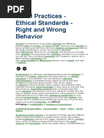 Moral Practices (Ethics)