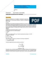 Problemas Intervalos de Confianza