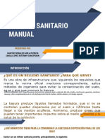 Relleno Sanitario Manual