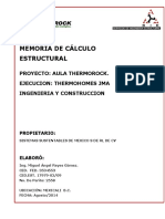 01 Memoria de Calculo Aula Mexicali PDF